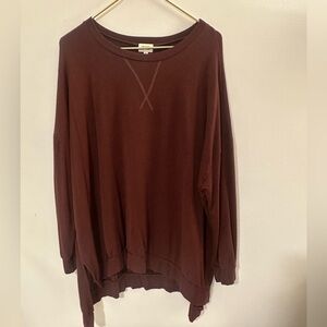 BKE Oversized Crewneck Lightweight Size Small